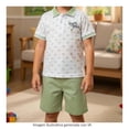 thumbnail image 4 of Conjunto Disney para Niño Manga Corta Cuello Polo Blanco Talla 4 2 Piezas, 4 of 4