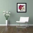 thumbnail image 3 of Trademark Fine Art "Christmas Amaryllis I" Canvas Art by Color Bakery White Matte, Black Frame, 3 of 4