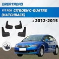 thumbnail image 1 of Exquisite For Citroen C-Quatre(Hatchback) 2012-2015 2013 2014 Mudflaps Splash Guards Mudguards Mud Flaps Fender car Accessories, 1 of 5