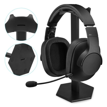 EEEKit Aluminum Metal Headphone Stand Holder Desk Earphone Mount Rack Music Studio Accessories for All Sizes