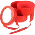 thumbnail image 1 of Round Flower Box Gift Box Double Layers Rotating Design For Storage Holder 20x20x17cm 1Pack, 1 of 4