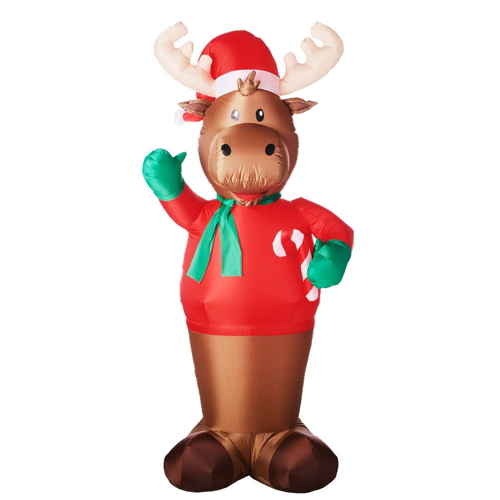 Holiday Time Moose Inflatable, 7'