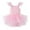 Pink, variant on Tutu for Toddler Girls Ruffle Sleeve Dress Solid Color Ballet Leotards Dance White 7-8 Years