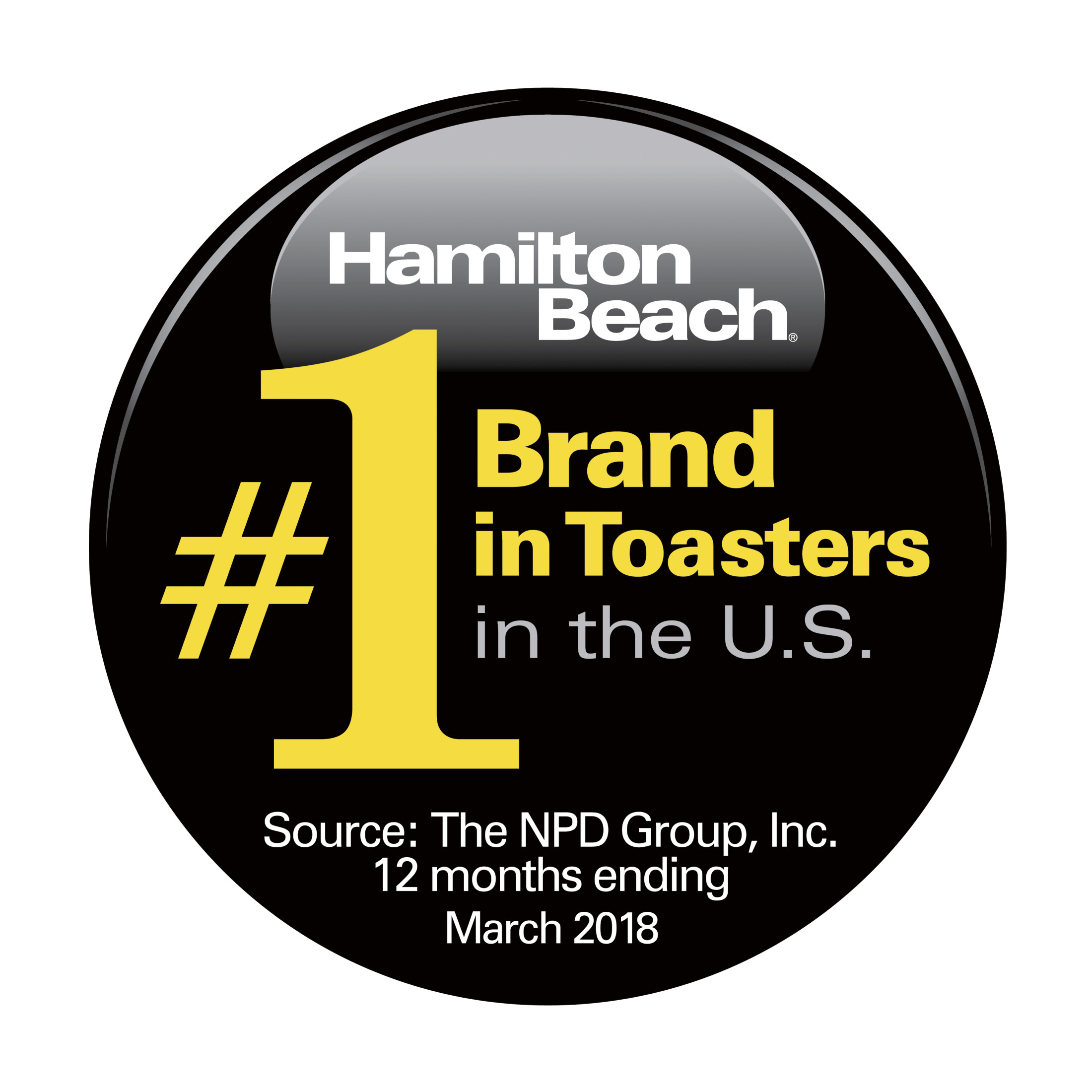 Hamilton Beach 4-Slice Toaster with Extra-Wide Slots, Toast Boost, and Removable Crumb Tray, White