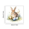 thumbnail image 3 of SLYNSHome Easter Rabbit Wall Stickers Cute Eggs & Bunny Wall Decals Peel and Stick Sticker for Home Party Nursery Spring Summer Decoration, 3 of 6