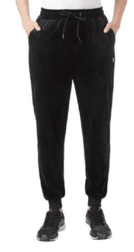 fila joggers black