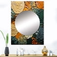 thumbnail image 1 of Designart "Earthy Euphony Hardedge Art wall decor VI" Abstract Mirror Wall Decor - Modern Multi-Color Abstract Living Room Wall Mirror Art - 40" x 30" Inch, 1 of 5