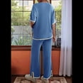 thumbnail image 4 of Pantalón de Punto de Corta, Traje Azul XL, 4 of 7