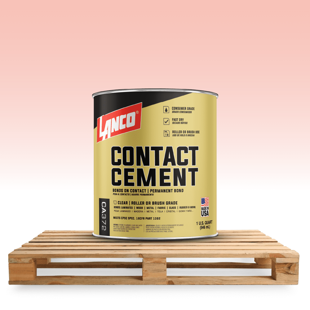 Lanco Contact Cement Gold Finish, 1 Quart
