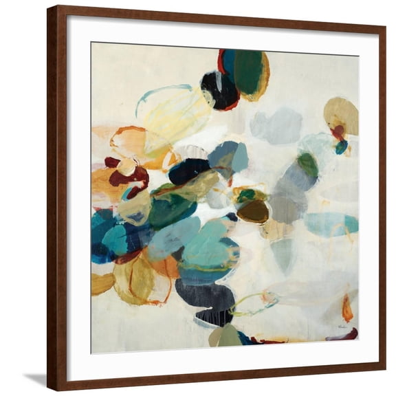 Scattered Stones Framed Art Print by Randy Hibberd, 24" x 24", Sold by Art.com