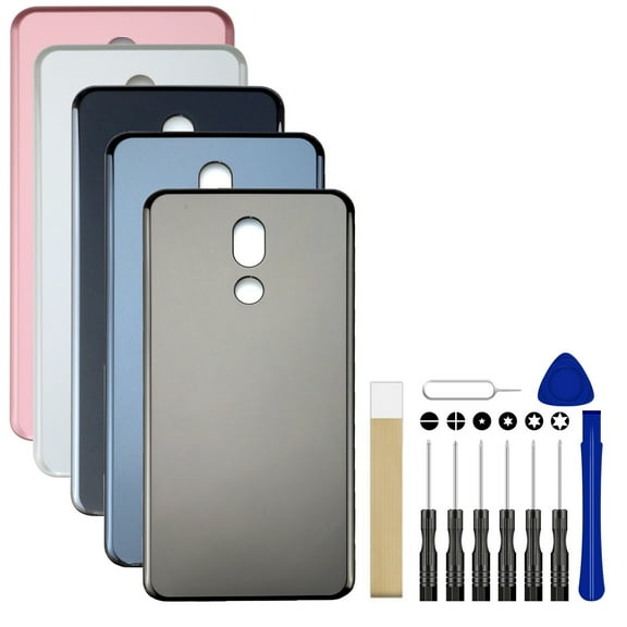 For Cricket LG Stylo 5 LM-Q720CS LMQ720CS Replacement Back Battery Cover Tool Black