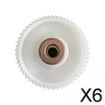thumbnail image 1 of 6x Piñón de Repuesto para Amoladora, Piezas de Repuesto Profesionales para El Hogar, Accesorio Resistente, Fácil de Instalar para Electrodomésticos de 6 piezas, 1 of 10