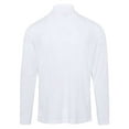 thumbnail image 5 of CORE365 88192 Men's Pinnacle Performance Long Sleeve Piqué Polo-White-5XL, 5 of 5