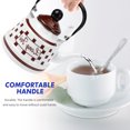 thumbnail image 4 of MasteelfCA Enamel Steel Coffee Pot Thickened Coffee Pot Heating Water Kettle Household Water Kettle, 4 of 8
