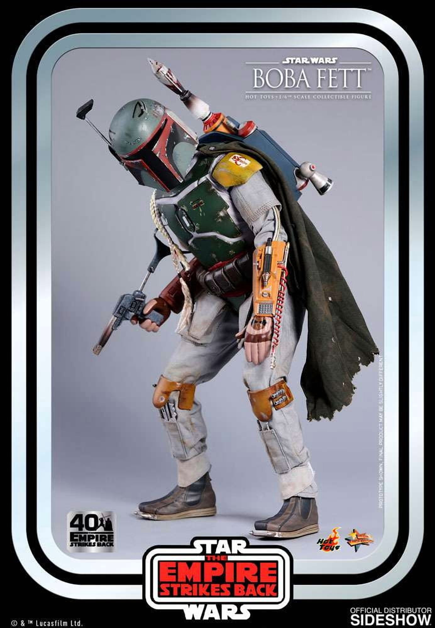 Star Wars Movie Masterpiece Boba Fett Collectible Figure (40th 
