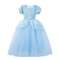 thumbnail image 3 of Disney disfraz de Cenicienta para niña, traje de princesa para fiesta de Halloween, Navidad, cumpleaños, boda, JYF, 3 of 4