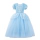 thumbnail image 3 of Disney disfraz de Cenicienta para niña, traje de princesa para fiesta de Halloween, Navidad, cumpleaños, boda, JYF, 3 of 4