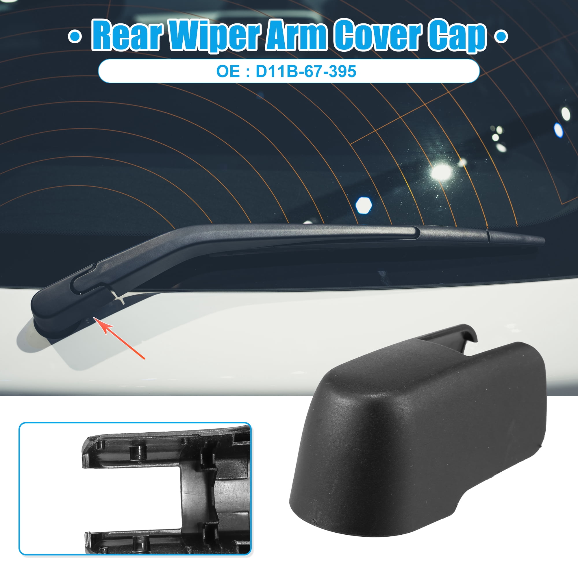 Protections Capot D'essuie-glace Avant Pour Renault Koleos HY 2007-2016 – Paire Gauche/droite