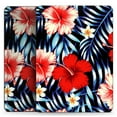 thumbnail image 2 of DesignSkinz Vivid Tropical Red Floral v1 Full-Body Skin Decal Wrap Cover for iPad Mini 3 (A1599/A1560), 2 of 4