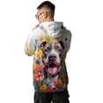 thumbnail image 5 of Welcome Spring Summer Pitbull Portrait Flower Blue Sky All Over Print 3D Hoodie Unisex Merch Hoodies Terrier Dog Lover - 12001, 5 of 6