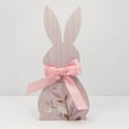 thumbnail image 5 of asddcavvf Easter Bunny Decoration Exquisite Wood Rabbit Shape Decoration for Home for Daily Easter for Present C Ornament, 5 of 5