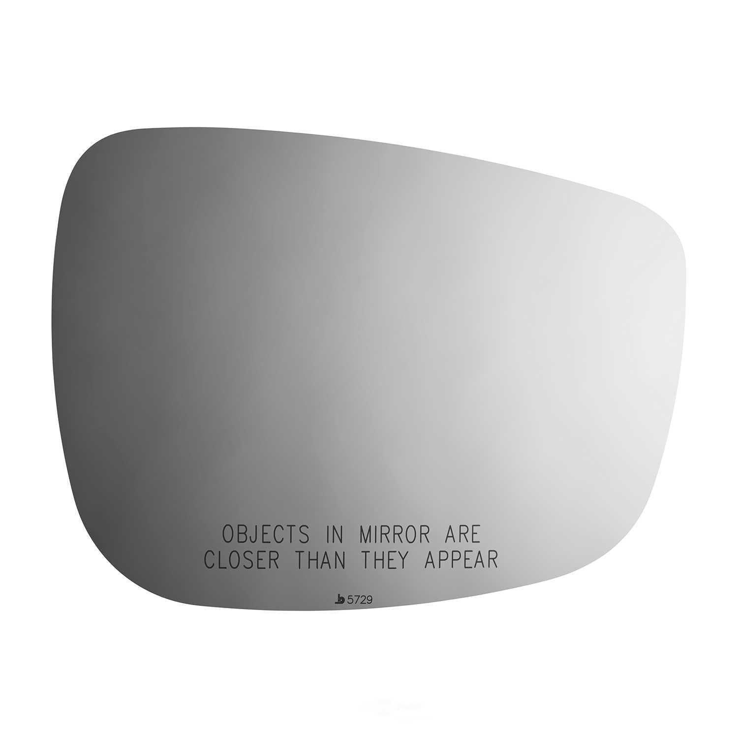 Burco Side View Mirror Replacement Glass - Clear Glass - 5729