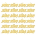 thumbnail image 1 of Encanto de Borlas de Graduación Uxcell 2026, 24 Pcs Encanto de Letras Medianas de Aleación, Oro, 1 of 6