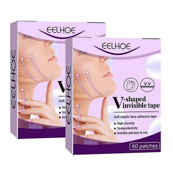 60/120/180pcs Instant Invisible Face Stickers Neck Eye Double Chin Lift V Shape Refill Tapes