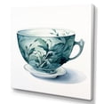 thumbnail image 2 of Designart "Delight of Green Chinese Teacup IV" People Wall Art - Global Green China Art Living Room Canvas Art, 2 of 6