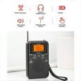 thumbnail image 4 of Radio AM/FM Portátil de Bolsillo, Radio Digital de 2 Bandas, Receptor de Transmisión de Audio, Dispositivo Electrónico con Conector para Auriculares., 4 of 5