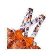 thumbnail image 5 of Qiylii Newborn Halloween Outfit, Letter Romper + Cartoon Strap Skirt + Bow Hair, 5 of 9