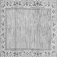 thumbnail image 1 of Ahgly Company Indoor Square Abstract Gray Modern Area Rugs, 7' Square, 1 of 4