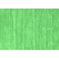 thumbnail image 1 of Ahgly Company Indoor Rectangle Solid Emerald Green Modern Area Rugs, 2' x 4', 1 of 4