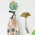 thumbnail image 2 of Mini gancho creativo para colgar ropa individual, gancho de pared, gancho verde dorado sin perforar para puertas y ventanas, gancho pequeño para ropa, una generación de cabello., 2 of 6