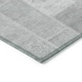thumbnail image 4 of Addison Rugs Chantille Indoor/Outdoor Traditional Patchwork Silver Washable Rectangle Rug, 9' x 12', 4 of 6