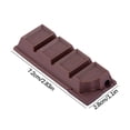 thumbnail image 3 of FHBVT Briquet Électronique en Chocolat Mode à Double Port de Feu Coupe-Vent USB Rechargeable Portable Design Mince pour Maison Extérieur Camping Randonnée Vacances Anniversaire Affaires Cadeau Usage Personnel Déco, 3 of 6