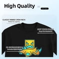 thumbnail image 5 of Geometry Dash Spaceship Kids Sweatshirts Long Sleeve Hoodie Pullover Casual Sweater Hooded Boys Girls, 5 of 8