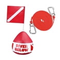 thumbnail image 2 of Boya Bandera de Buceo Flotador Señal de Buceo Flotador de Bandera Inflable Flotador de Señal para Deportes Acuáticos, Señalización de Superficie,, 2 of 8