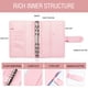 thumbnail image 3 of Budget Binder, Money Saving Binder With Zipper Envelopes, Cash Envelopes And Expense Budget Sheets For Budgeting, 3 of 6