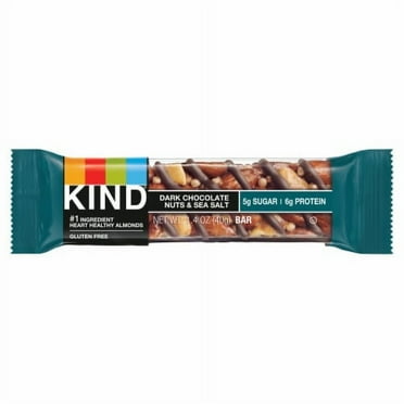 2X - KIND Dark Chocolate Nuts & Sea Salt Nut Bars