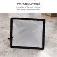 thumbnail image 2 of 2PCS Diffuser Sock 15x17cm Foldable Diffuser Square Video Light Cover Accessory, 2 of 6