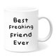 thumbnail image 1 of Taza de café de cerámica Best Freaking Friend Ever, 350 ml, 1 of 2
