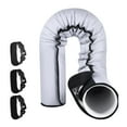 thumbnail image 1 of Reducción del calor de la manga de aislamiento de cubierta de la manguera con correas elásticas de aire acondicionado multifuncional envoltura de, 1 of 8