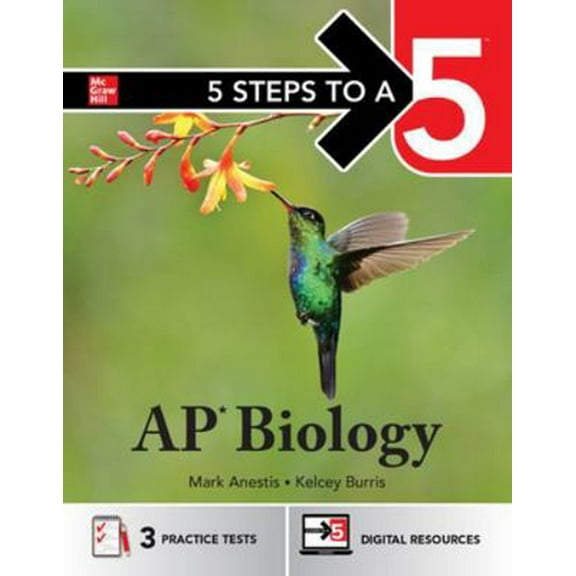 Pre-Owned 5 Steps to a 5: AP Biology 2025: Practice AP Tests   AP Content Review   Digital Exams (Paperback) 1266715916 9781266715914