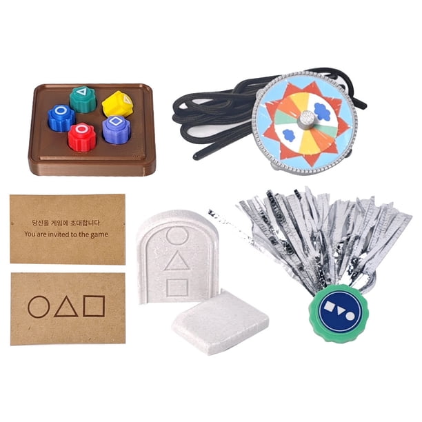 Juego De Gonggi Coreano – Piedras De Plástico Con Soporte Para Niños Y Adultos