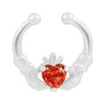 thumbnail image 1 of FcBaudy Clip On Nose Rings For Women Non-Pierced Nose Hoop Adjust Nose Cuff nose ring, 1 of 1