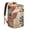 Rose-gold-7, variant on Colorful Abstract Geometric Cooler Backpack - 20L Insulated Leakproof Lunch Bag, Plaid Stripes