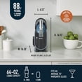 thumbnail image 3 of Refurbished (Good) Ninja Slushi Professional Frozen Drink Maker - Artic Blue and Gray (FS301C), 3 of 4