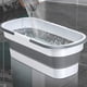 thumbnail image 1 of Tina de lavado rectangular Lavabo de plástico plegable Suministros de limpieza para el hogar Hugtrwg  Para estrenar, 1 of 9
