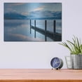 thumbnail image 4 of Luxe Metal Art 'Lake Mcdonald Dock' by Alan Majchrowicz, Metal Wall Art, 16"x12", 4 of 7